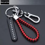 Anti-Lost Keychain with Phone Number Plate - Bicycle, Car, Motorcycle Key Ring Accessory - Image 2