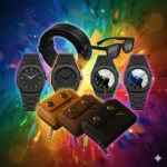 4 in 1 Combo – Apex Belt+ Arabic Aura Watch+Card Holder Moneybag+Sunglass+Free Head Massager - Image 4