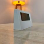 Smart Digital Table Clock with Alarm, LED & RGB | Cute Glass Table Clock for Study, Bedroom & Desk | Digital Table Clock with Lamp & Timer - Image 3