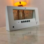 Smart Digital Table Clock with Alarm, LED & RGB | Cute Glass Table Clock for Study, Bedroom & Desk | Digital Table Clock with Lamp & Timer - Image 2