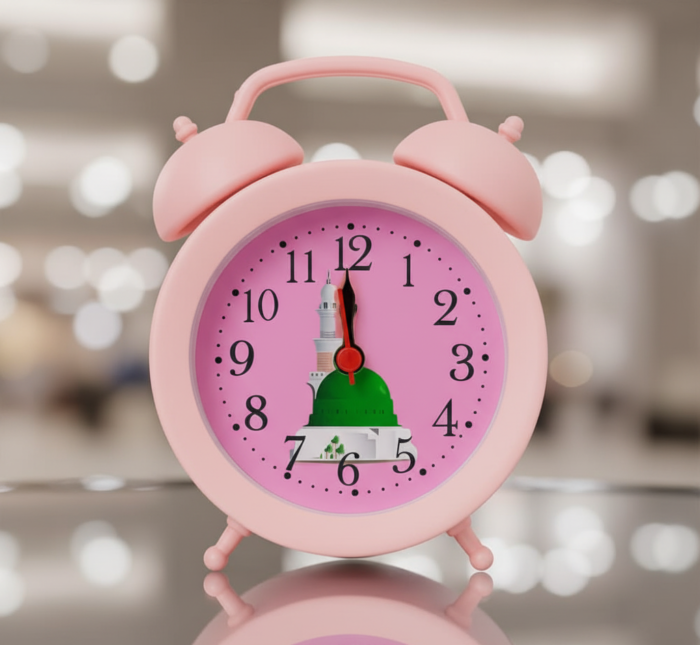 Mini Digital Alarm Clock for Bedroom | Small Bedside Table Clock with Cute Colorful Design | Perfect Study & Back-to-School Gift for Students - Image 2