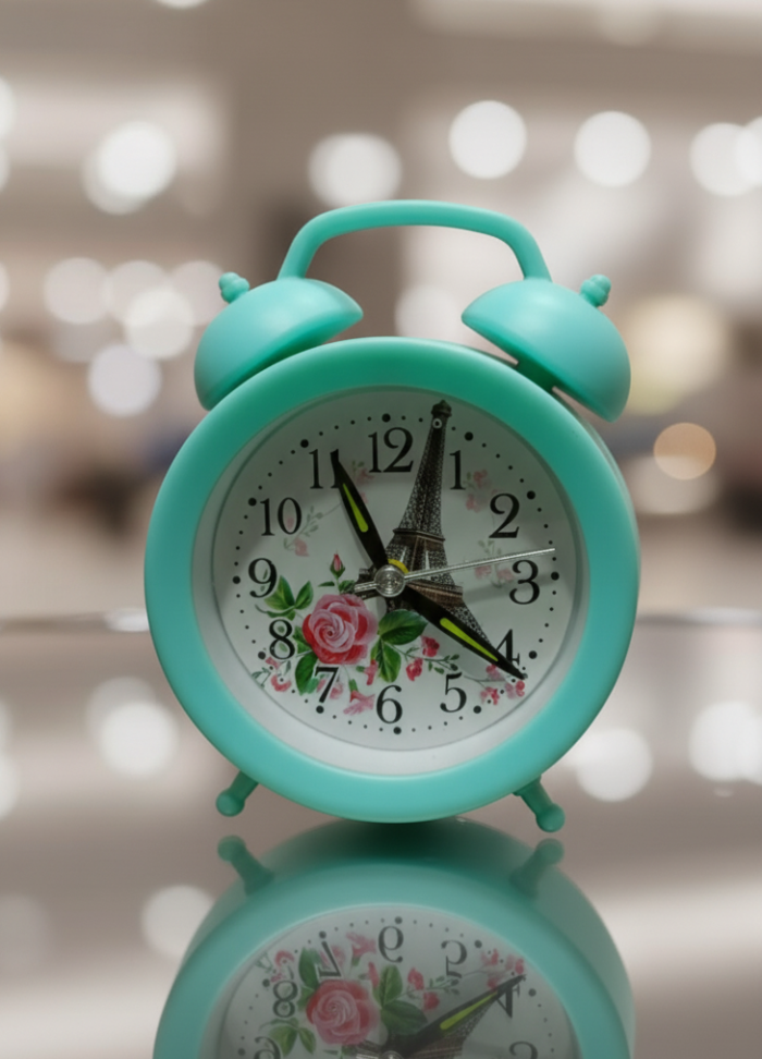 Mini Digital Alarm Clock for Bedroom | Small Bedside Table Clock with Cute Colorful Design | Perfect Study & Back-to-School Gift for Students - Image 4