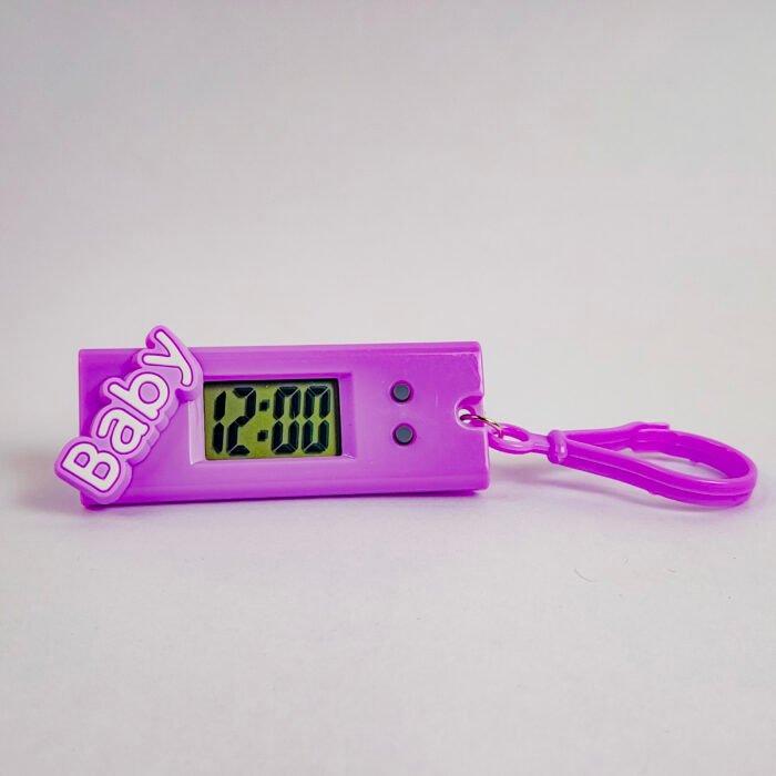Digital Clock Keychain for Kids | Mini Portable Time Display Keyring | Cute Cartoon & Animal Keychain Bag Charm – Small Fashion Keychain Gift for Students - Image 6
