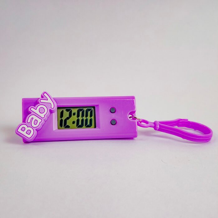 Digital Clock Keychain for Kids | Mini Portable Time Display Keyring | Cute Cartoon & Animal Keychain Bag Charm – Small Fashion Keychain Gift for Students - Image 6
