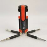 6-in-1 Multi Screwdriver Set with LED Torch Flashlight – Portable Emergency Repair Tool Kit for Home, Car, DIY, Camping & Electrical Work - Image 3