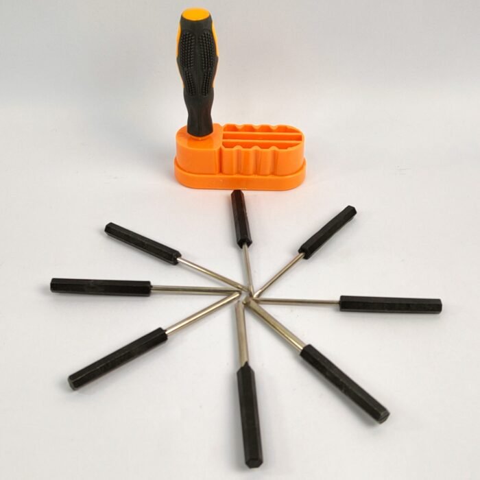 KS-2039 8-in-1 Multi Screwdriver Set | Portable Precision Screwdriver Kit with Interchangeable Bits | Household, Mobile, Electronics & DIY Repair Tool - Image 3