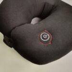 Electric Neck Massage Cushion Pillow | Battery Powered Neck Massager with Vibration | Soft Comfort Fabric Travel Massage Pillow for Neck Pain Relief - Image 2