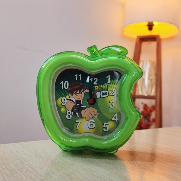 Apple Table Clock with Alarm | Stylish Apple Alarm Clock for Bedroom & Office | Modern Digital Alarm Clock - Image 4