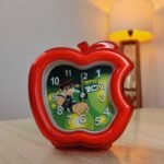 Apple Table Clock with Alarm | Stylish Apple Alarm Clock for Bedroom & Office | Modern Digital Alarm Clock - Image 2