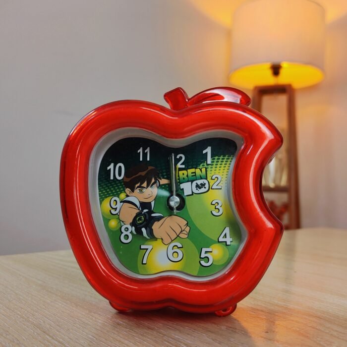 Apple Table Clock with Alarm | Stylish Apple Alarm Clock for Bedroom & Office | Modern Digital Alarm Clock - Image 2