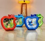 Apple Table Clock with Alarm | Stylish Apple Alarm Clock for Bedroom & Office | Modern Digital Alarm Clock