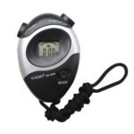 KADIO KD-1069 Professional Digital Stopwatch | Quartz Sports Timer for Athletes & Coaching | Multi-function with Bell Alarm, Time & Date | Durable Handheld Trainer Clock
