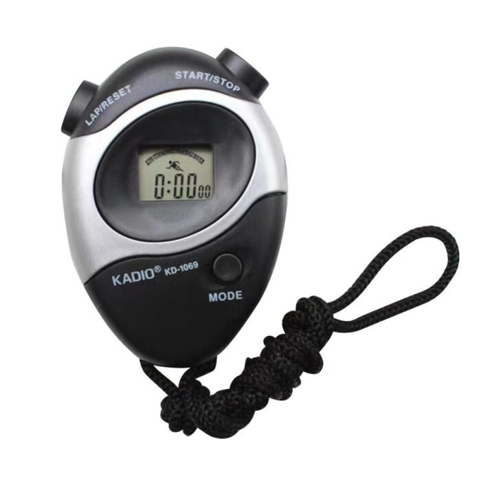 KADIO KD-1069 Professional Digital Stopwatch | Quartz Sports Timer for Athletes & Coaching | Multi-function with Bell Alarm, Time & Date | Durable Handheld Trainer Clock - Image 1