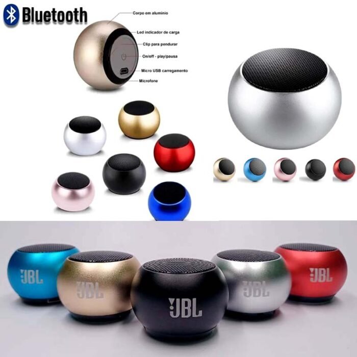 M3 MiNi Portable Metal wireless Bluetooth Speaker with outstanding sound quality. - Image 2