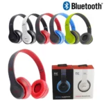 P47 Wireless Bluetooth Headphones – Foldable Stereo Headset with FM/TF Card Support, Deep Bass & Hands-Free Calling - Image 2