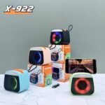 X‑922 RGB Party Bluetooth Speaker – Deep Bass, USB/TF/FM, Portable & Rechargeable - Image 3