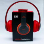 P47 Wireless Bluetooth Headphones – Foldable Stereo Headset with FM/TF Card Support, Deep Bass & Hands-Free Calling - Image 3
