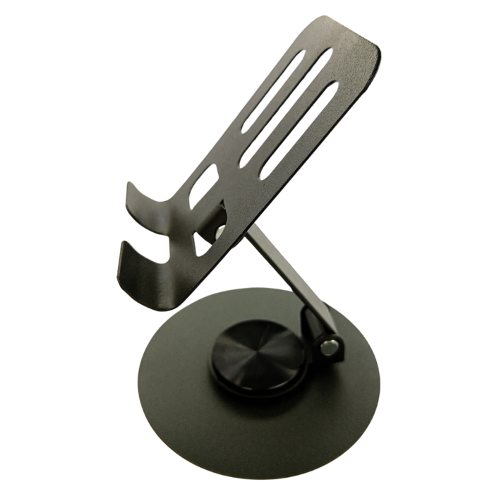 (High Quality) Multifunctional Desktop Full Metal Bracket Holder Universal for all Smartphone - Mobile Stand - Image 3