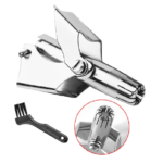 Mini Nose Hair Trimmer for Men – Manual Stainless Steel Nose & Ear Hair Remover, Safe Precision Grooming Tool