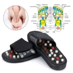 Acupressure Foot Massage Slippers | Reflexology Massage Sandal for Pain Relief, Blood Circulation & Stress Relief | Magnetic Therapy Foot Massager Slipper for Men & Women