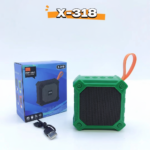 X-318 Portable Wireless Bluetooth Speaker | LOUD Bass Outdoor Mini Speaker with IPX5 | Rechargeable Travel Music Player with USB/TF Card Support & Carry Strap - Image 5