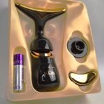 KDK 4D Electric Face & Body Massager | Gold Plated Vibration Beauty Device | Anti Wrinkle Face Lift & Body Massage Tool - Image 2