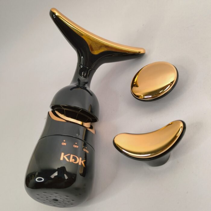 KDK 4D Electric Face & Body Massager | Gold Plated Vibration Beauty Device | Anti Wrinkle Face Lift & Body Massage Tool - Image 3