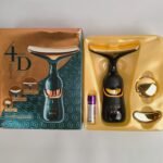 KDK 4D Electric Face & Body Massager | Gold Plated Vibration Beauty Device | Anti Wrinkle Face Lift & Body Massage Tool