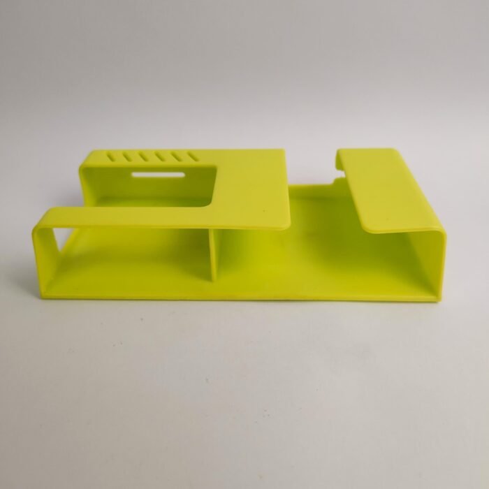 3 in 1 Wall Mounted Remote Control & Mobile Storage Box | Adhesive No-Drill Phone Holder | TV AC Remote Organizer for Home & Office - Image 3