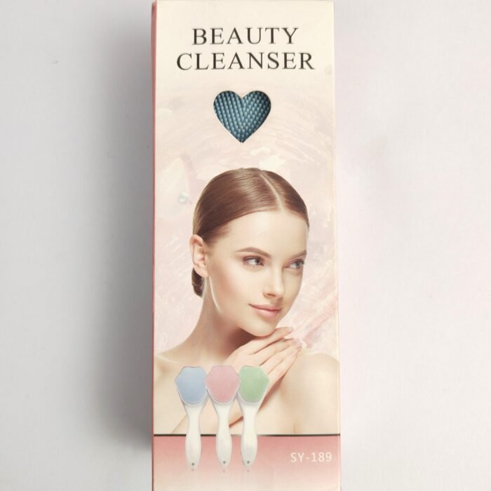 Silicone Facial Cleansing Brush | Manual Face Wash Beauty Cleanser | Deep Pore Cleaning, Blackhead Removal & Gentle Face Massage Tool - Image 2