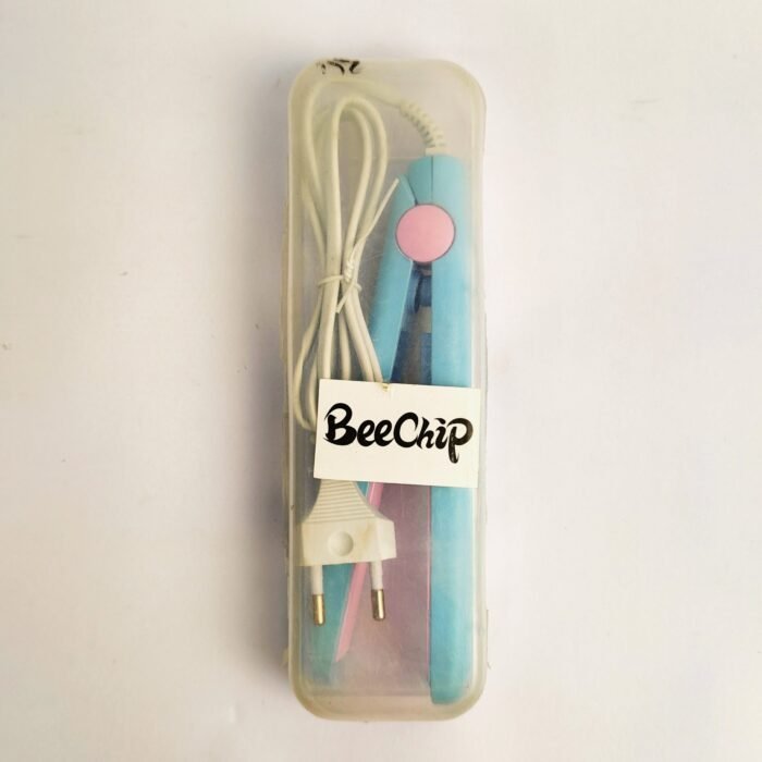 BeeChip Mini Hair Straightener | Portable Electric Hair Iron | Travel Friendly Hair Styling Tool for Women & Girls - Image 2