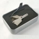 Mini Nose Hair Trimmer for Men – Manual Stainless Steel Nose & Ear Hair Remover, Safe Precision Grooming Tool - Image 2