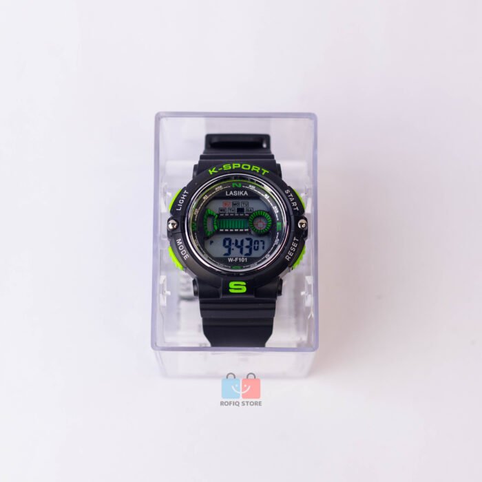 Lasika W-F101 Kids Digital Watch Waterproof LED Sports Watch - Image 3