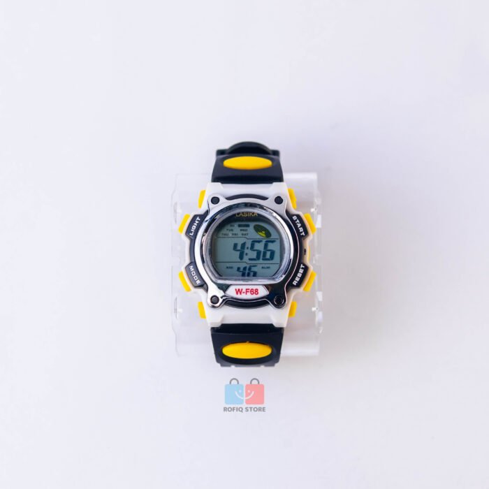 Lasika W-F68 Unisex Kids Digital Watch Waterproof LED Sports - Image 5
