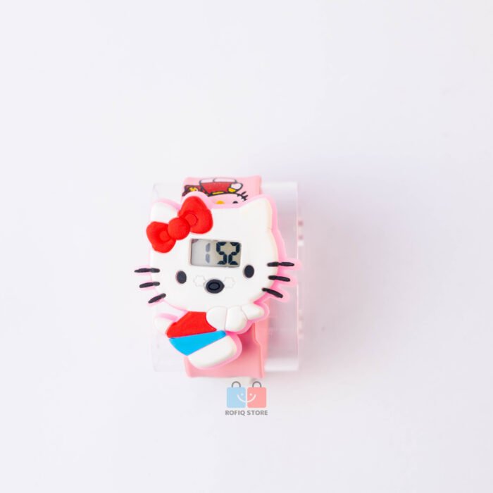 Cartoon Baby Strap Watch Soft Silicone Kids Watch LED Digital - Image 2