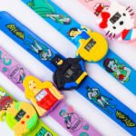 Cartoon Baby Strap Watch Soft Silicone Kids Watch LED Digital