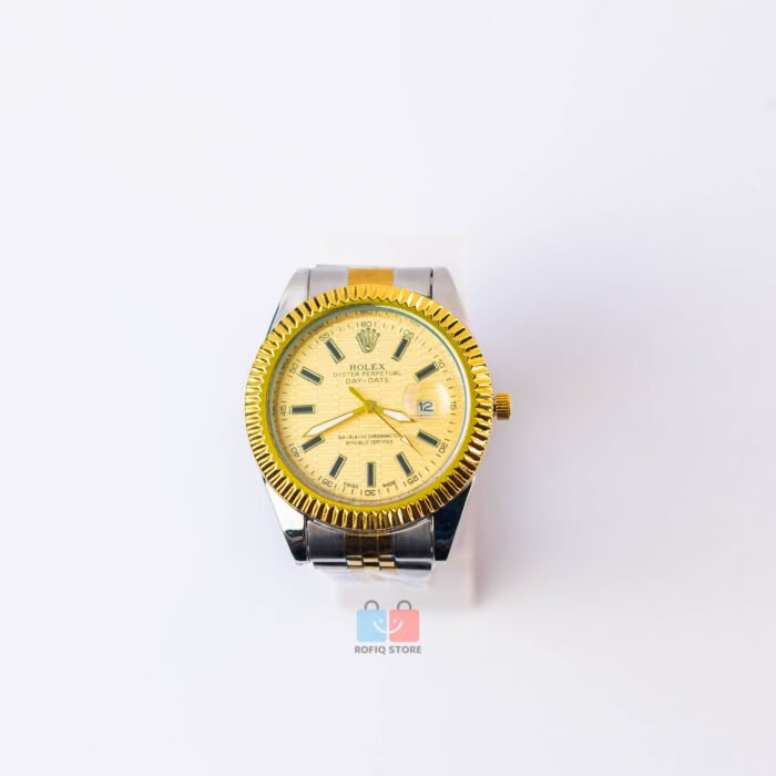 Rolex Style Luxury Analog Watch For Men - Image 2