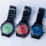 Spinning Dial Analog Watch Rotating Design Stylish Men Watch