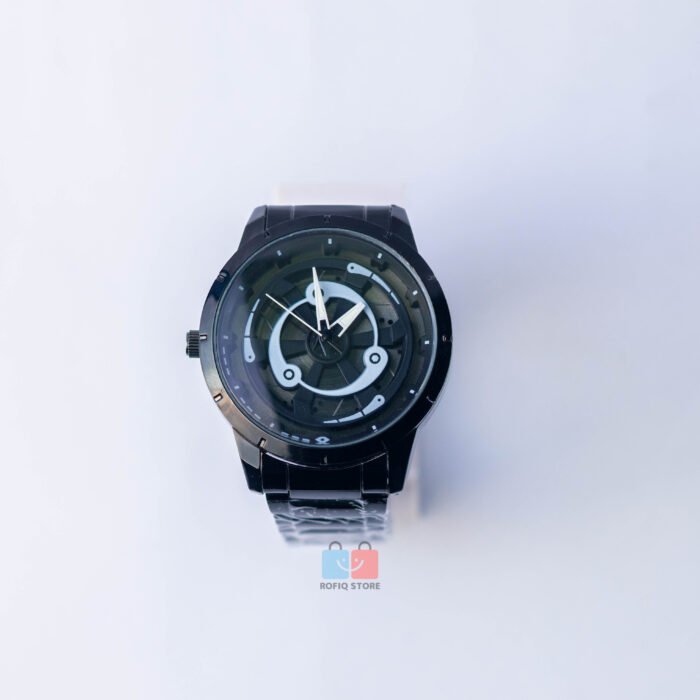 Spinning Dial Analog Watch Rotating Design Stylish Men Watch - Image 3