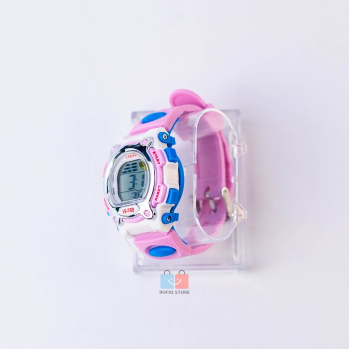 Lasika W-F68 Unisex Kids Digital Watch Waterproof LED Sports - Image 2