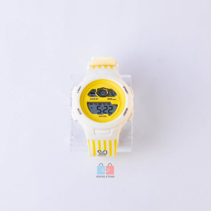 AOSUN Kids Digital Watch WR30M Waterproof LED Colorful Baby - Image 7
