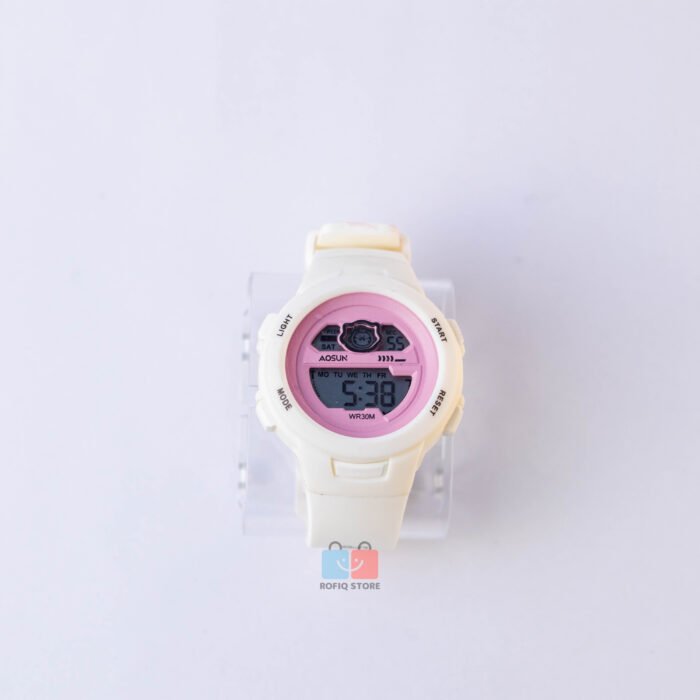 AOSUN Kids Digital Watch WR30M Waterproof LED Colorful Baby - Image 4