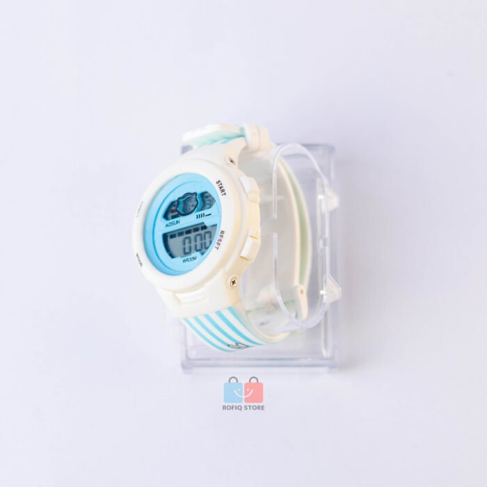AOSUN Kids Digital Watch WR30M Waterproof LED Colorful Baby - Image 3
