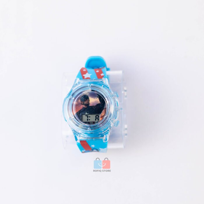 Kids Music LED Digital Watch Light Sound Baby Watch Boys Girls - Image 2
