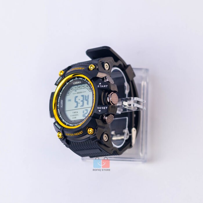 Lasika W-F9040 Digital Sport Watch Waterproof LED Stylish Watch - Image 4