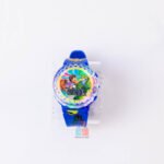 Kids Spinner LED Music Watch Silicone Strap Light - Image 6