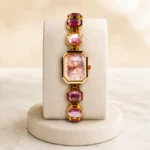 titan stone bracelet watch for women