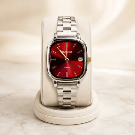 casio square dial watch women