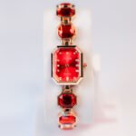 TITAN Ladies Stone Bracelet Watch Premium Dial Quartz Design - Image 3