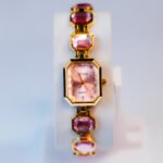 TITAN Ladies Stone Bracelet Watch Premium Dial Quartz Design - Image 2